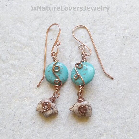 Southwestern Vibes! Mama Bears! Handmade Totem Bears & Spirit Animal Earrings - Picture 3 of 8